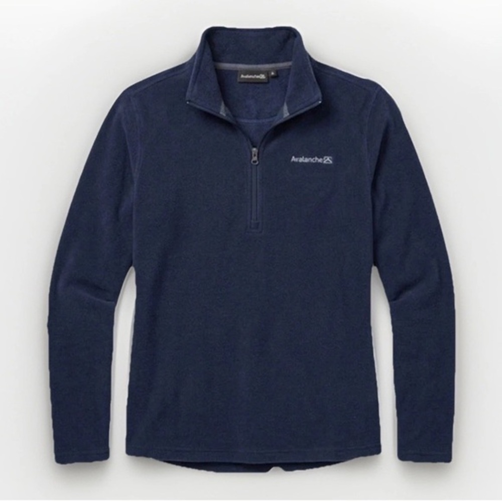 Avalanche Women's Navy Blue Fleece Pullover